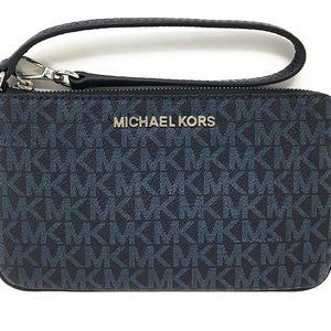 NWT Michael Kors 35F8STVW3B Jet Set Travel ADMIRAL Wristlet